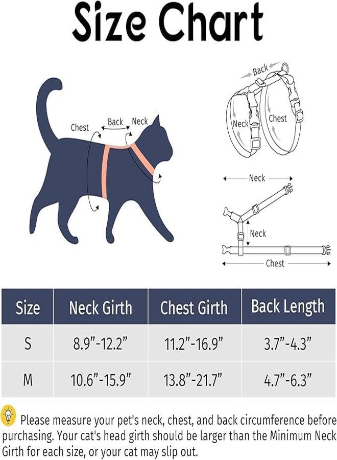 KittuPet Cat Harness and Leash Set Escape Proof with Airtag Holder, Adjustable Kitten Big Cats Vest Harness for Walking Outdoor Indoor, Adjustable Soft Strip for Small Large Cats Boys Girls Puppy - Image 3